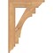 Ekena Millwork Merced Traditional Smooth Bracket, Western Red Cedar, 3 1/2"W x 18"D x 26"H BKT04X18X26MRC01SWR - alternate 2